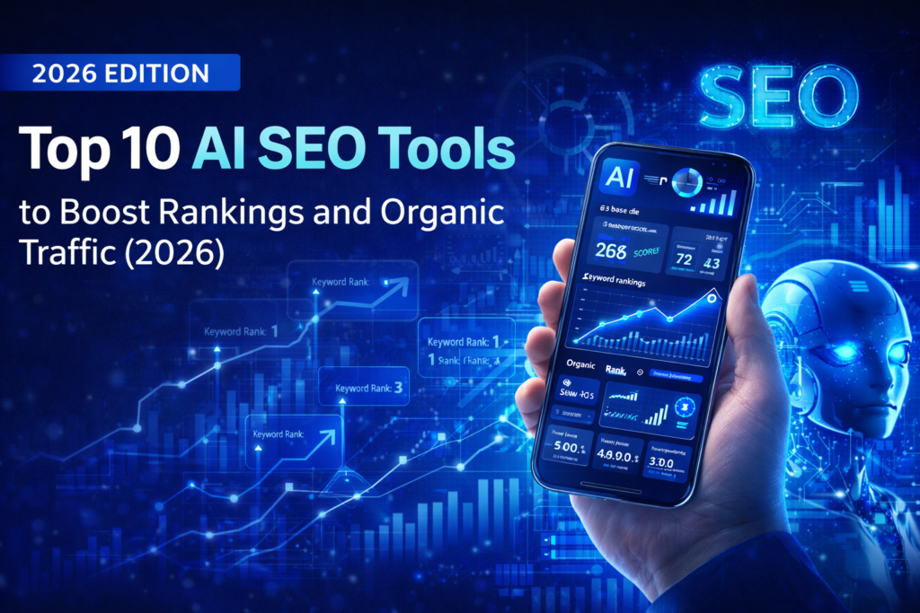 top 10 ai tools for seo feature image