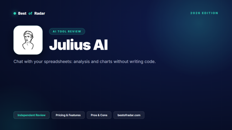 Julius AI review image