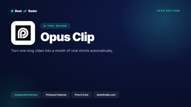 Opus Clip review image