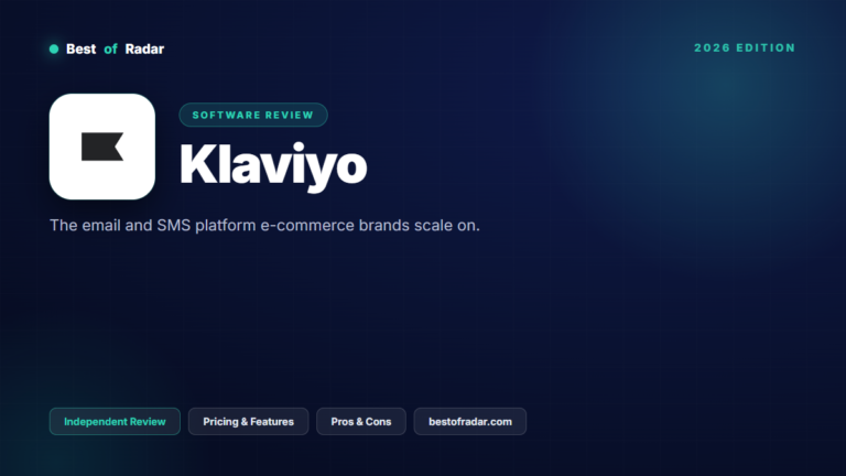 Klaviyo review image